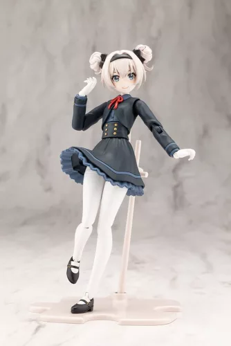 Sousai Shojo Teien Plastic Model Kit 1/10 Emma Koishikawa Nocturne with Honda AB12 Motocompo 14 cm