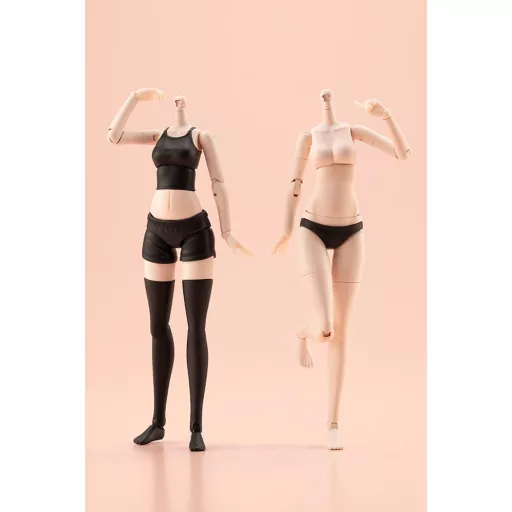Sousai Shojo Teien Accessory Set for 1/10 Action Figures Dress Up Body Body Color C Size S