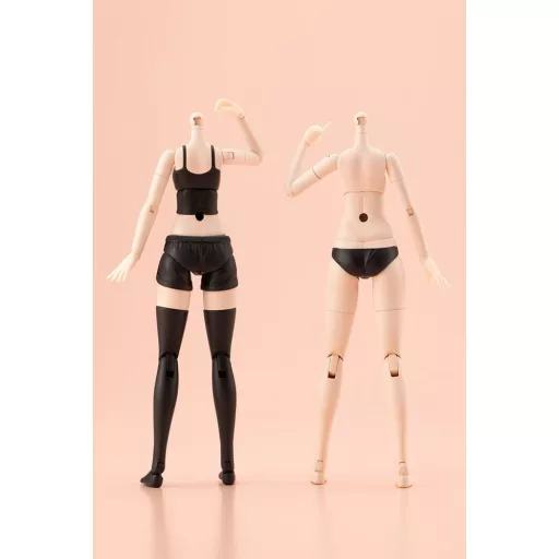 Sousai Shojo Teien Accessory Set for 1/10 Action Figures Dress Up Body Body Color C Size S