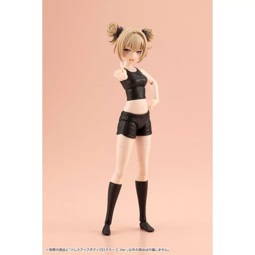 Sousai Shojo Teien Accessory Set for 1/10 Action Figures Dress Up Body Body Color C Size S