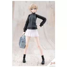   Sousai Shojo Teien Plastic Model Kit 1/10 Rui Saotome Touhou High School Tracksuit Dreaming Style Midnight Onyx 16 cm