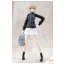 Sousai Shojo Teien Plastic Model Kit 1/10 Rui Saotome Touhou High School Tracksuit Dreaming Style Midnight Onyx 16 cm