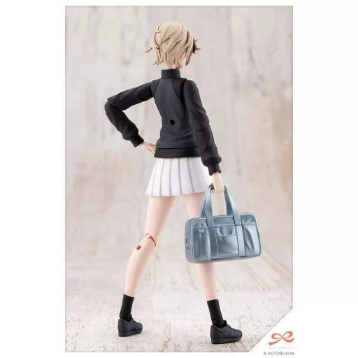 Sousai Shojo Teien Plastic Model Kit 1/10 Rui Saotome Touhou High School Tracksuit Dreaming Style Midnight Onyx 16 cm