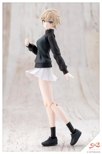 Sousai Shojo Teien Plastic Model Kit 1/10 Rui Saotome Touhou High School Tracksuit Dreaming Style Midnight Onyx 16 cm