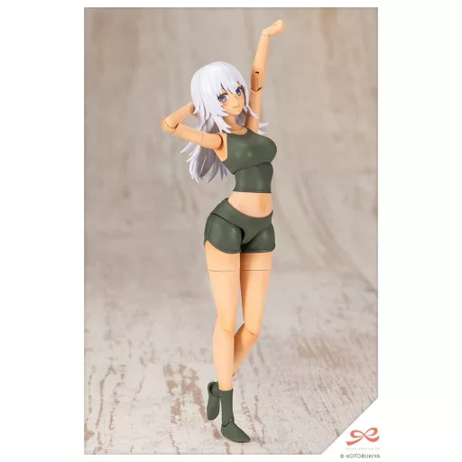 Sousai Shojo Teien Plastic Model Kit 1/10 Training Wolf 16 cm