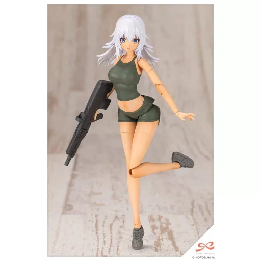 Sousai Shojo Teien Plastic Model Kit 1/10 Training Wolf 16 cm