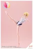 Sousaishojoteien Plastic Model 1/10 Rui Saotome Touou High School Competitive Swimsuit Dreaming Style White Dolphin 16 cm