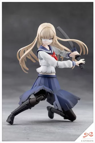 Sousai Shojo Teien Plastic Model 1/10 Kuon Yakushiji Maria Kagaribi Damage Ver. School Girl Emulation 16 cm