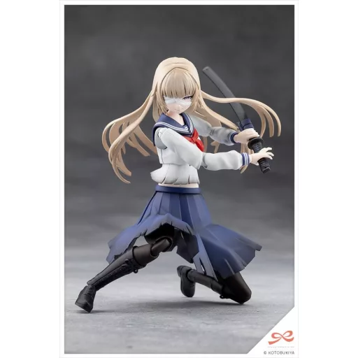 Sousai Shojo Teien Plastic Model 1/10 Kuon Yakushiji Maria Kagaribi Damage Ver. School Girl Emulation 16 cm