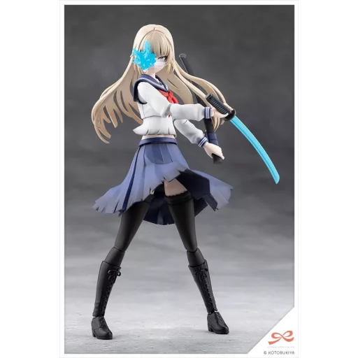 Sousai Shojo Teien Plastic Model 1/10 Kuon Yakushiji Maria Kagaribi Damage Ver. School Girl Emulation 16 cm