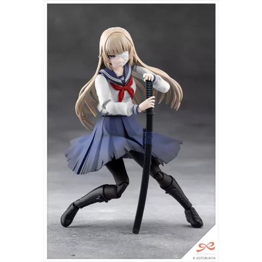 Sousai Shojo Teien Plastic Model 1/10 Kuon Yakushiji Maria Kagaribi Damage Ver. School Girl Emulation 16 cm
