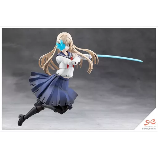 Sousai Shojo Teien Plastic Model 1/10 Kuon Yakushiji Maria Kagaribi Damage Ver. School Girl Emulation 16 cm