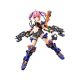 Megami Device Plastic Modell Készlet 1/1 Buster Doll Gunner Midnight Fang 16 cm