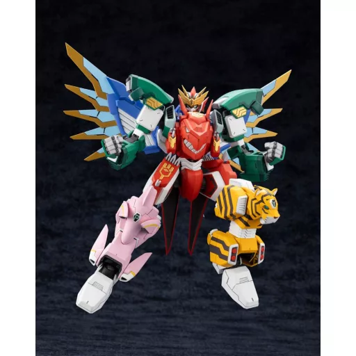 The Red Ranger Becomes an Adventurer in Another World Plastic Model Kit Maximum Kizuna Kaiser 17 cm