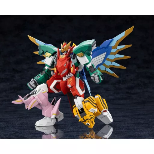 The Red Ranger Becomes an Adventurer in Another World Plastic Model Kit Maximum Kizuna Kaiser 17 cm