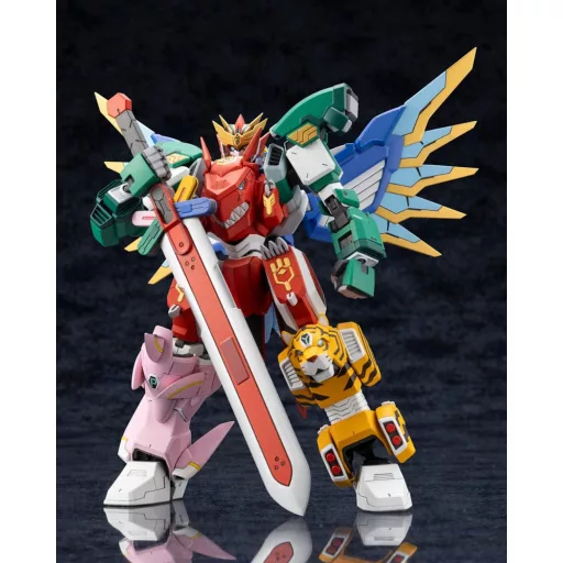 The Red Ranger Becomes an Adventurer in Another World Plastic Model Kit Maximum Kizuna Kaiser 17 cm