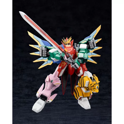 The Red Ranger Becomes an Adventurer in Another World Plastic Model Kit Maximum Kizuna Kaiser 17 cm