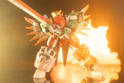 The Red Ranger Becomes an Adventurer in Another World Plastic Model Kit Maximum Kizuna Kaiser 17 cm