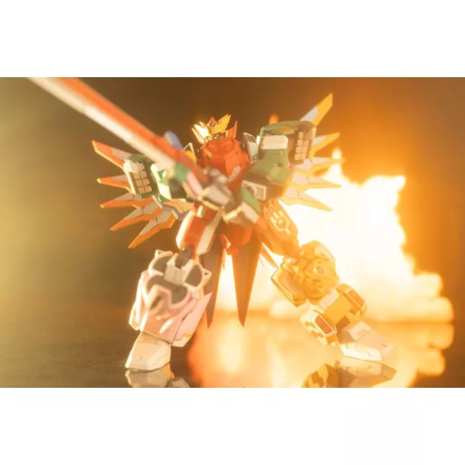 The Red Ranger Becomes an Adventurer in Another World Plastic Model Kit Maximum Kizuna Kaiser 17 cm
