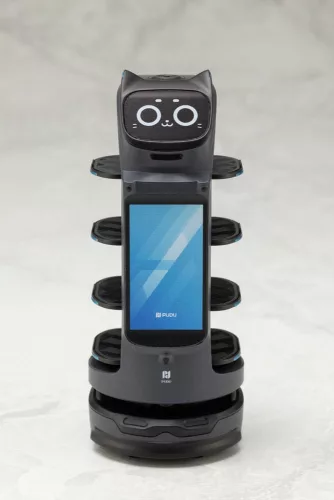 Pudu Robotics Plastic Model Kit Bellabot Black Ver. 11 cm