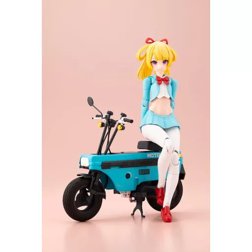 Megami Device Buster Doll Series Plastic Model Kit 1/1 Knight Alice with Honda AB12 Motocompo 15 cm