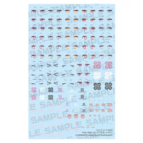   Megami Device Plastic Model Kit 1/1 M.S.G Puni Mofu Long Eye Decal Set