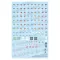 Megami Device M.S.G. Plastic Model Kit 1/1 Puni Mofu Lin Eye Decal Set