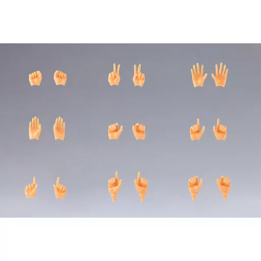 Megami Device M.S.G. Plastic Model Kit 1/1 09 Hand Set Skin Color E