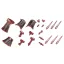 Kotobukiya M.S.G. Model Kit Accessory Set Mission Cloak Deep Red Ver. 4 cm