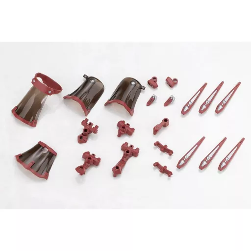 Kotobukiya M.S.G. Model Kit Accessory Set Mission Cloak Deep Red Ver. 4 cm