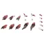 Kotobukiya M.S.G. Model Kit Accessory Set Expansion Armor Type E Deep Red Ver. 6 cm