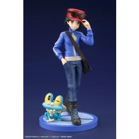 Pokémon ARTFXJ Statue 1/8 Calem & Froakie 20 cm