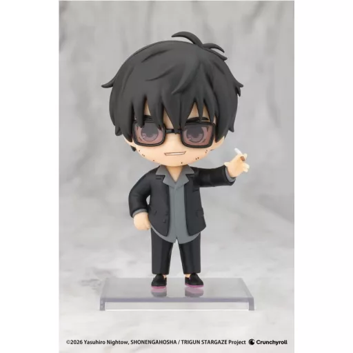 Trigun Stargaze Oshi Works Mini Mini Figure Nicholas D. Wolfwood 10 cm