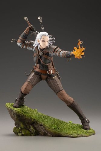 The Witcher Bishoujo PVC Szobor 1/7 Geralt 23 cm