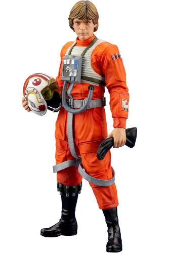 Star Wars ARTFX+ Szobor 1/10 Luke Skywalker X-Wing Pilot 17 cm