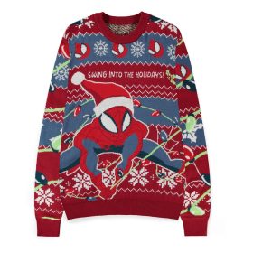   Spider-Man Sweater Swing into the Holidays (Christmas Jumper)