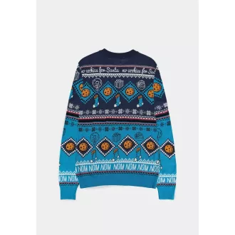 Sesame Street Christmas Sweater Cookie Monster Size L