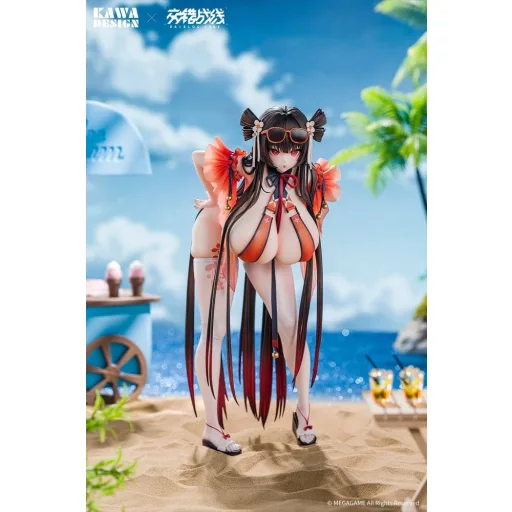 Daiblos Core PVC Figure 1/6 Maree Rouge Rakubai no Utage 25 cm
