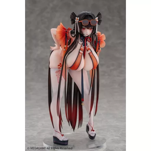 Daiblos Core PVC Figure 1/6 Maree Rouge Rakubai no Utage Wet Ver. 25 cm