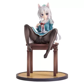   Senren*Banka PVC Figure 1/7 Yoshino Tomotake Animal Ears School Uniform Ver. 21 cm