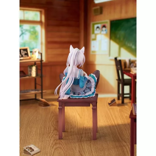 Senren*Banka PVC Figure 1/7 Yoshino Tomotake Animal Ears School Uniform Ver. 21 cm