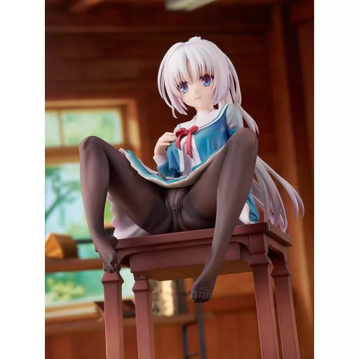Senren*Banka PVC Figure 1/7 Yoshino Tomotake Animal Ears School Uniform Ver. 21 cm