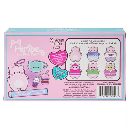 Pembe Keyrings Blind Box Bento Box Display 8 cm (8)
