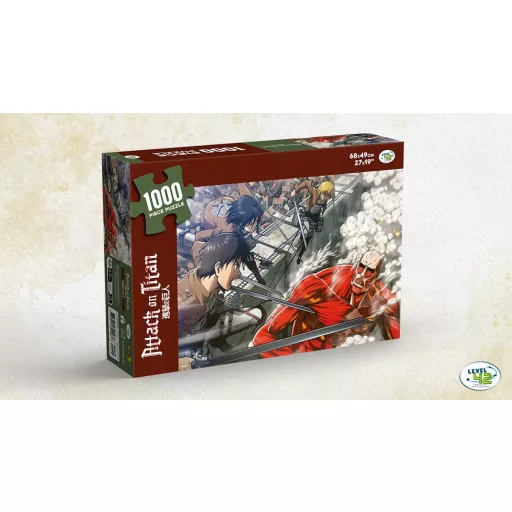 Attack on Titan Puzzle Fight (1000 pieces)