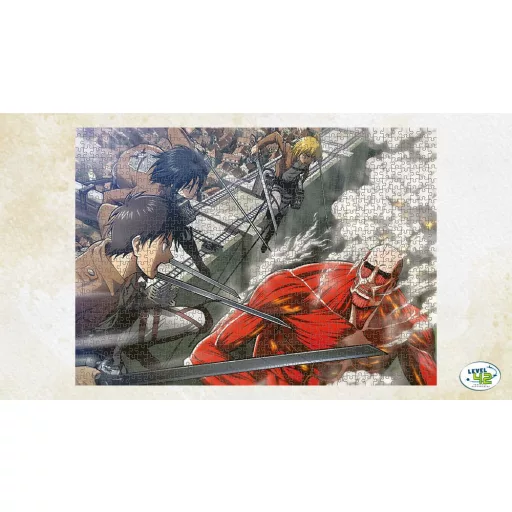 Attack on Titan Puzzle Fight (1000 pieces)