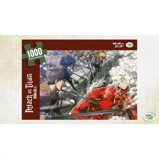 Attack on Titan Puzzle Fight (1000 pieces)