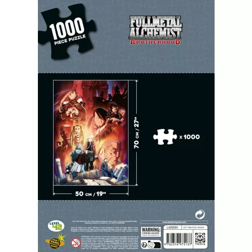 Fullmetal Alchemist: Brotherhood Puzzle Characters (1000 pieces)