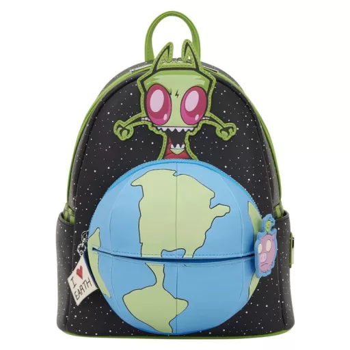 Nickelodeon by Loungefly Mini Backpack Invader Zim Glow