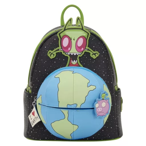 Nickelodeon by Loungefly Mini Backpack Invader Zim Glow