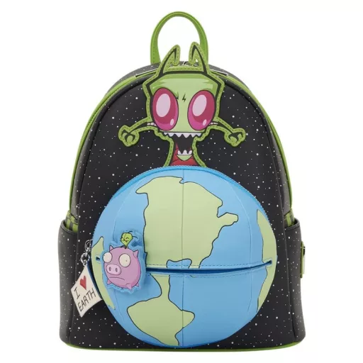 Nickelodeon by Loungefly Mini Backpack Invader Zim Glow